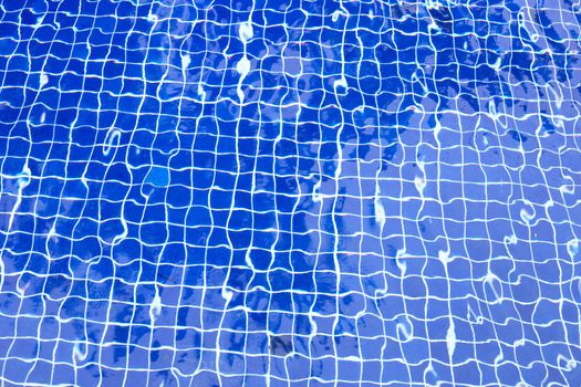 Water swimming pool surface for background.