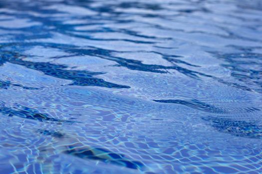 Water swimming pool surface for background.