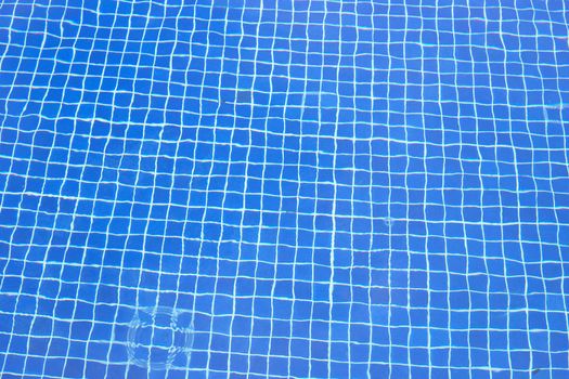 Water swimming pool surface for background.