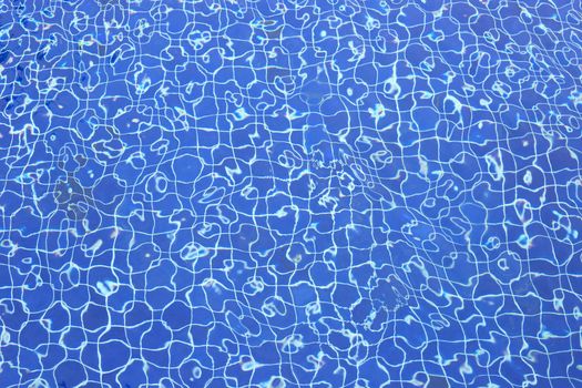 Water swimming pool surface for background.