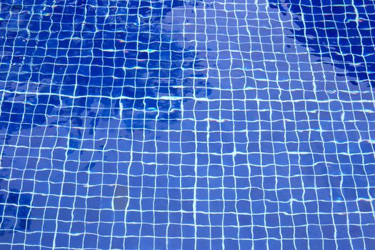Water swimming pool surface for background.