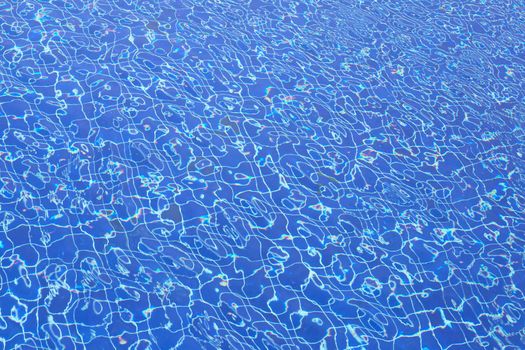 Water swimming pool surface for background.