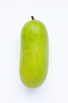 Winter melon on white background.