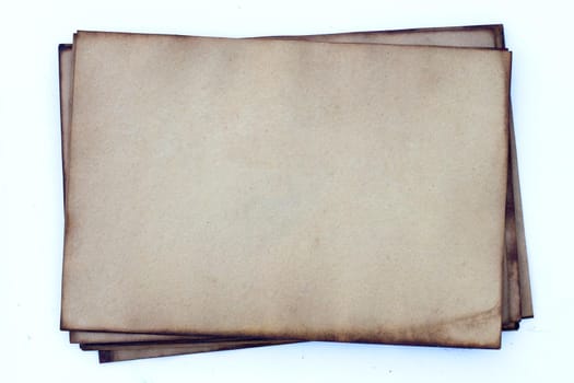 Old dark brown paper texture background. 