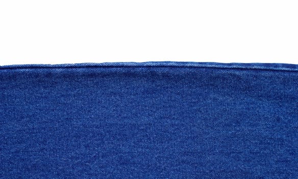Close up of blue jeans texture  background.