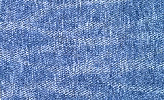 Close up of blue jeans texture for background.