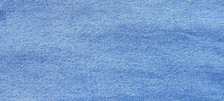 Close up of blue jeans texture for background.