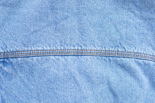 Close up of blue jeans texture for background.