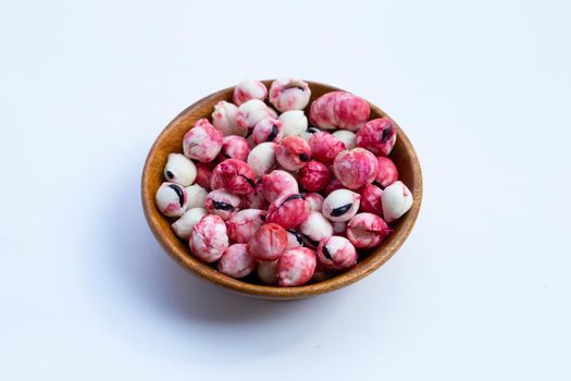 Manila tamarind fruit isolated on white background