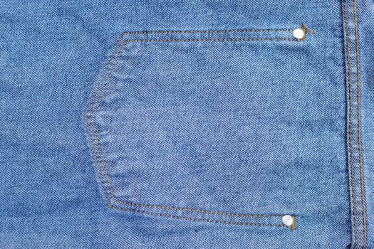 Close up of blue jeans texture for background.