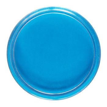A Petri dish (aka Petrie dish, Petri plate or cell culture dish) cylindrical glass or plastic lidded dish used to culture cells such as bacteria or mosses isolated over white background