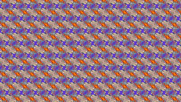 Abstract multicolored background with symmetrical pattern.