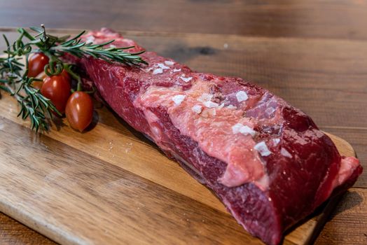 Argentine cut of meat called Vacio.