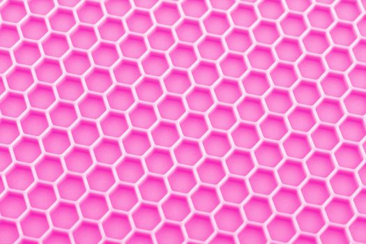 abstract pink honeycomb close-up unobtrusive photo background.