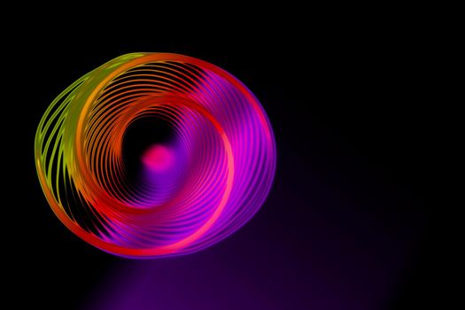 Colorful  spiral lines background pattern