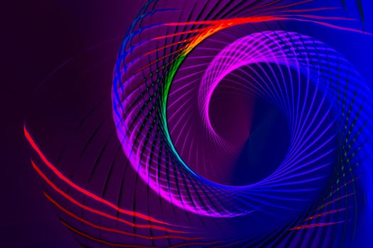 Colorful  spiral lines background pattern