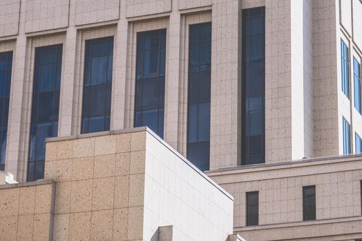 Old fashioned building. Background of architecture details