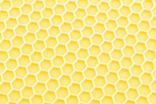 abstract pastel illuminating yellow honeycomb close-up unobtrusive photo background.