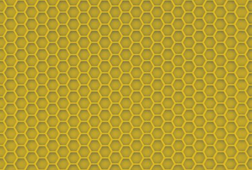 abstract yellow seamless honeycomb texture and unobtrusive sharp background.
