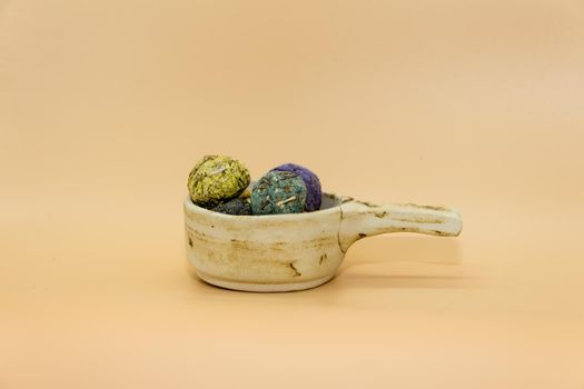 incense burners and variety of aromatic smoke bombs