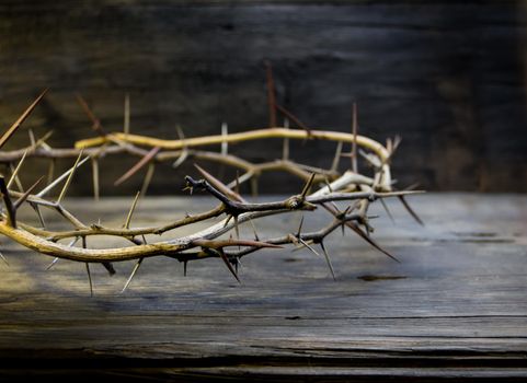 crown of thorns symbol of the christian religion