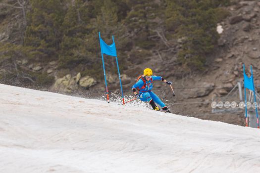 Arinsal, Andorra : 2021 March 3 : MARTINI Mara ITA in the ISMF WC Championships Comapedrosa Andorra 2021- Relay Race Women.