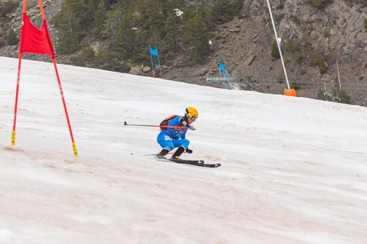 Arinsal, Andorra : 2021 March 3 : MARTINI Mara ITA in the ISMF WC Championships Comapedrosa Andorra 2021- Relay Race Women.