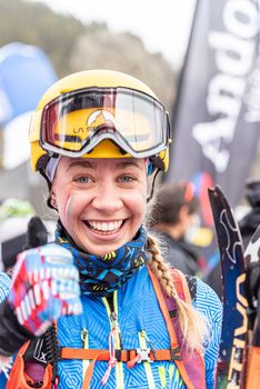 Arinsal, Andorra : 2021 March 3 : MARTINI Mara ITA in the ISMF WC Championships Comapedrosa Andorra 2021- Relay Race Women.