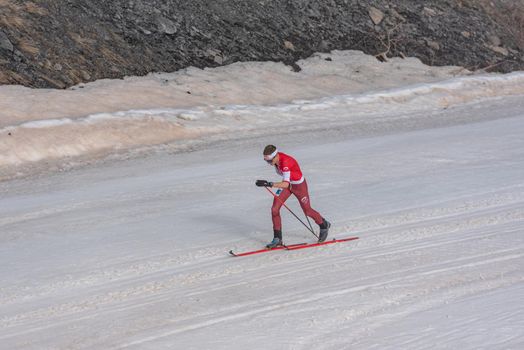 Arinsal, Andorra: 2021 March 4: BONNET Rémi SUI in the ISMF WC Championships Comapedrosa Andorra 2021