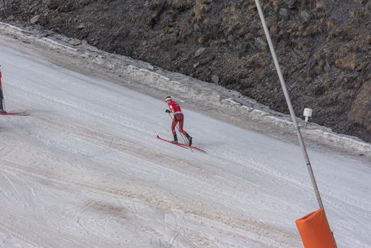 Arinsal, Andorra: 2021 March 4: BONNET Rémi SUI in the ISMF WC Championships Comapedrosa Andorra 2021