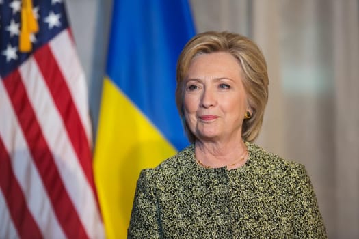 NEW YORK, USA - Sep 20, 2016: Candidate for Presidency of the United States Hillary Clinton during the 71 th session of the UN General Assembly in New York