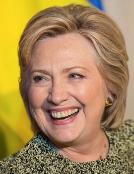 NEW YORK, USA - Sep 20, 2016: Candidate for Presidency of the United States Hillary Clinton during the 71 th session of the UN General Assembly in New York