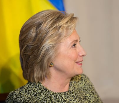NEW YORK, USA - Sep 20, 2016: Candidate for Presidency of the United States Hillary Clinton during the 71 th session of the UN General Assembly in New York