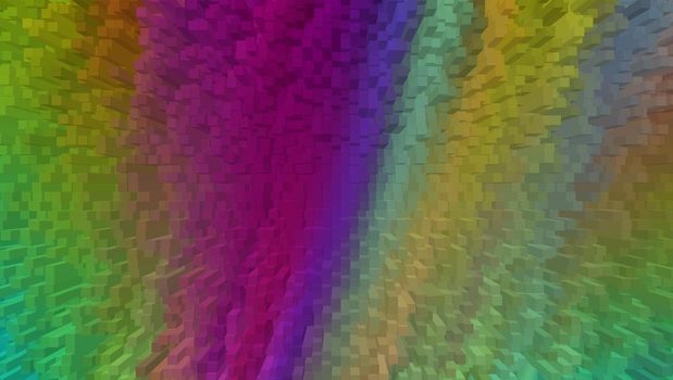 Abstract textured multicolored background. 3d image
