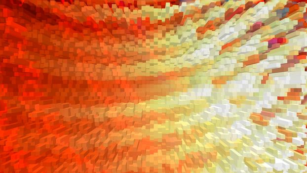 Abstract textured multicolored background. 3d image