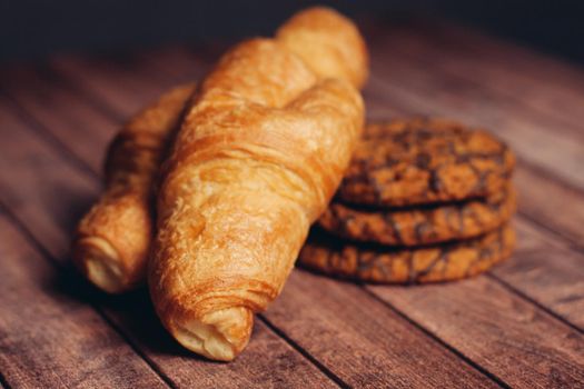 sweet cookies gingerbread coffee breakfast desserts kitchen. High quality photo
