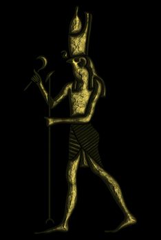 God of Ancient Egypt- Horus - Heru - the falcon-headed god - is one of the oldest and most significant of the deities in the Ancient Egyptian religion.