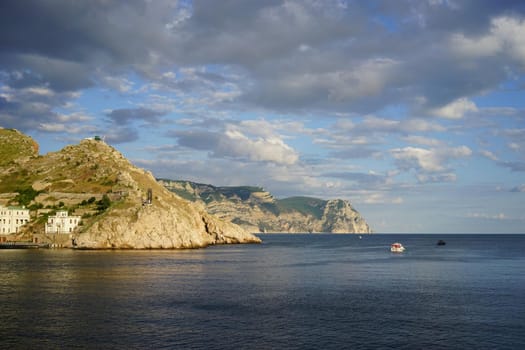 Sevastopol, Crimea.The Bay is Balaklava - the Crimean historical landmark.