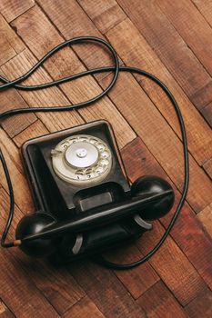 home retro telephone technology communication classic style antique. High quality photo