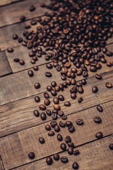 coffee beans morning beverage preparation aromatic smell. High quality photo
