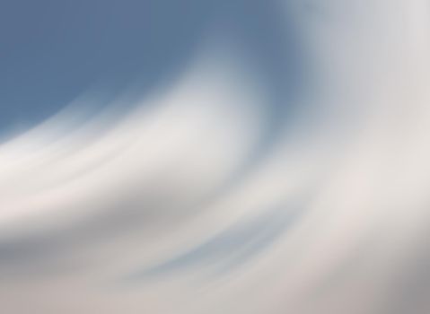 Defocused  natural  sky background with motion blur