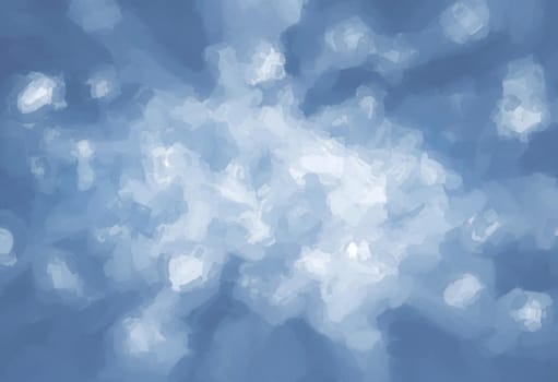 Abstract artistic watercolor background. Grunge texture for design. Image in light blue tonality