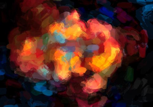 Abstract artistic watercolor background. Grunge texture for design.