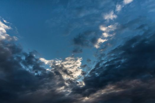 Dramatic Cloudscape Area. Nature background