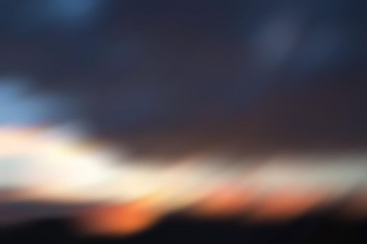 Dramatic Clouds. Abstract blurred dark cloudy sky background