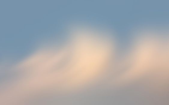 Defocused  natural  sky background with motion blur