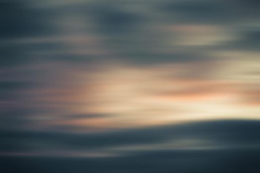 Dramatic Clouds. Abstract blurred dark cloudy sky background