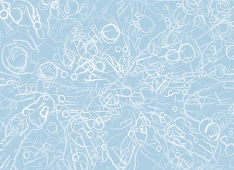 Abstract pattern with lines in light blue tonality