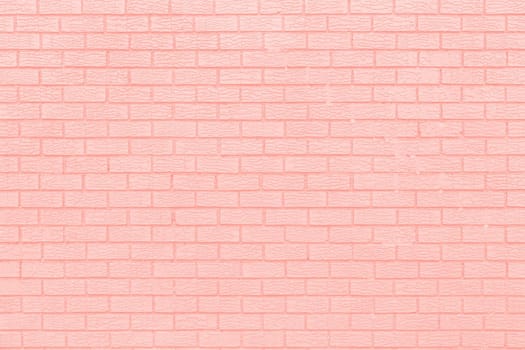 Brick wall texture background. Image in trendy living coral color