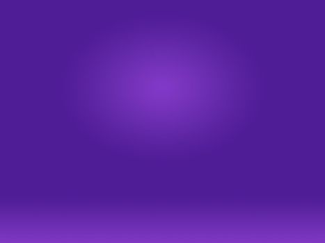 Studio Background Concept - abstract empty light gradient purple studio room background for product